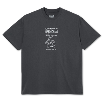 Polar Skate Co T-shirt Stretching Graphite
